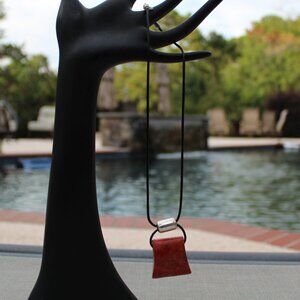 N0965 Silpada Sponge Coral Necklace